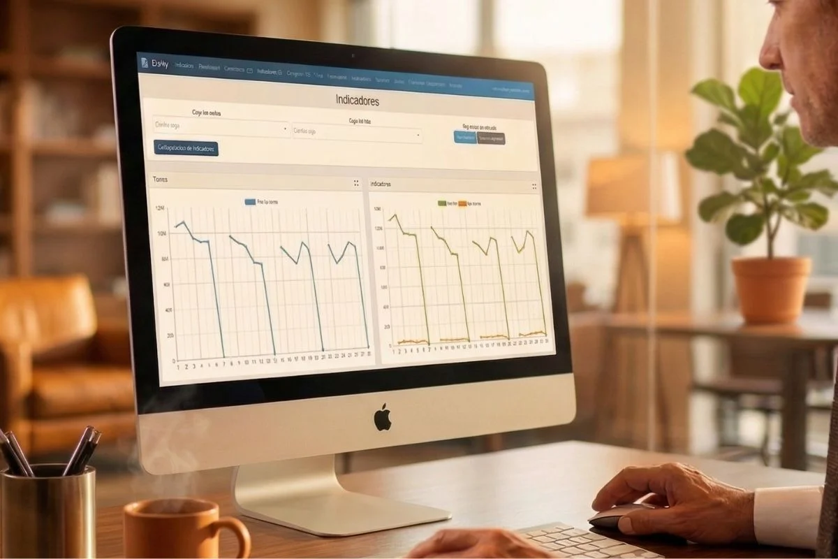 Dashboard de analítica e indicadores